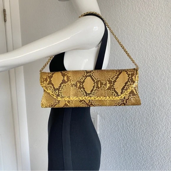 Kotur Python clutch bag
